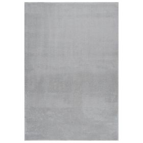 Shaggy Rug Gray 8'x10' Polyester